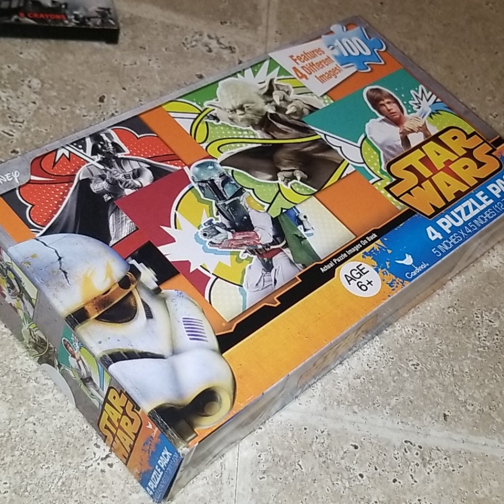 Star Wars Puzzles, Stickers,Colors; Make An Offer! - Picture 12 of 14